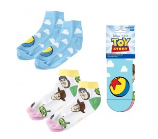 Set 2 pares calcetines Toy Story Disney Pixar adulto