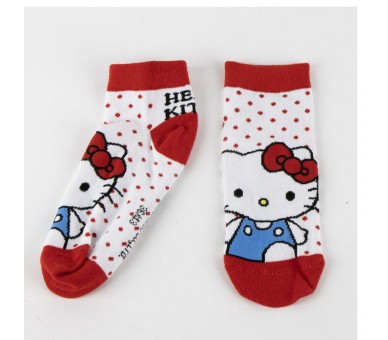 Set 2 pares calcetines Kuromi Hello Kitty adulto
