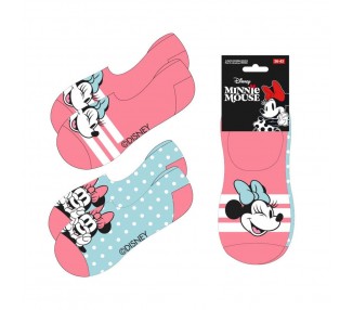 Set 2 pares calcetines Minnie Disney adulto