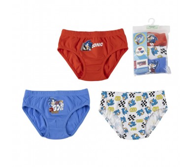 Set 3 calzoncillos Sonic The Hedgehog