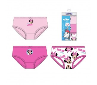 Set 3 braguitas Minnie Disney