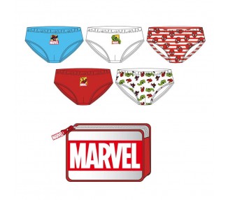 Set 5 calzoncillos Marvel