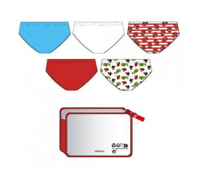 Set 5 calzoncillos Marvel