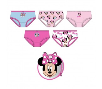 Set 5 braguitas Minnie Disney