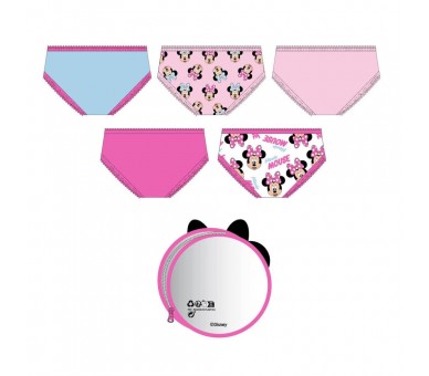 Set 5 braguitas Minnie Disney
