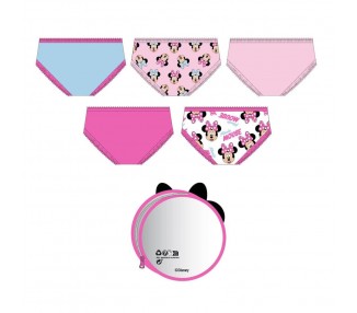 Set 5 braguitas Minnie Disney