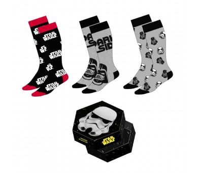 Set 3 pares Star Wars adulto