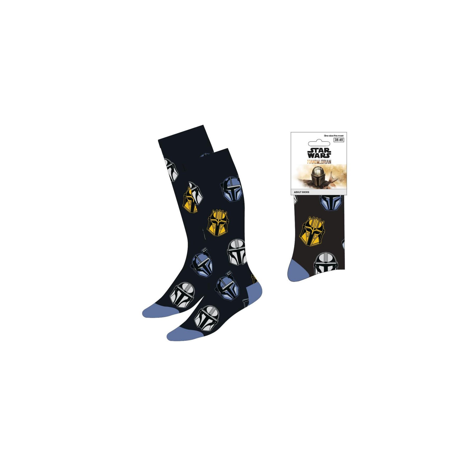 Calcetines Mandalorian Star Wars adulto
