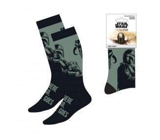 Calcetines Mandalorian Star Wars adulto