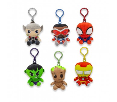 Llavero peluche Marvel surtido