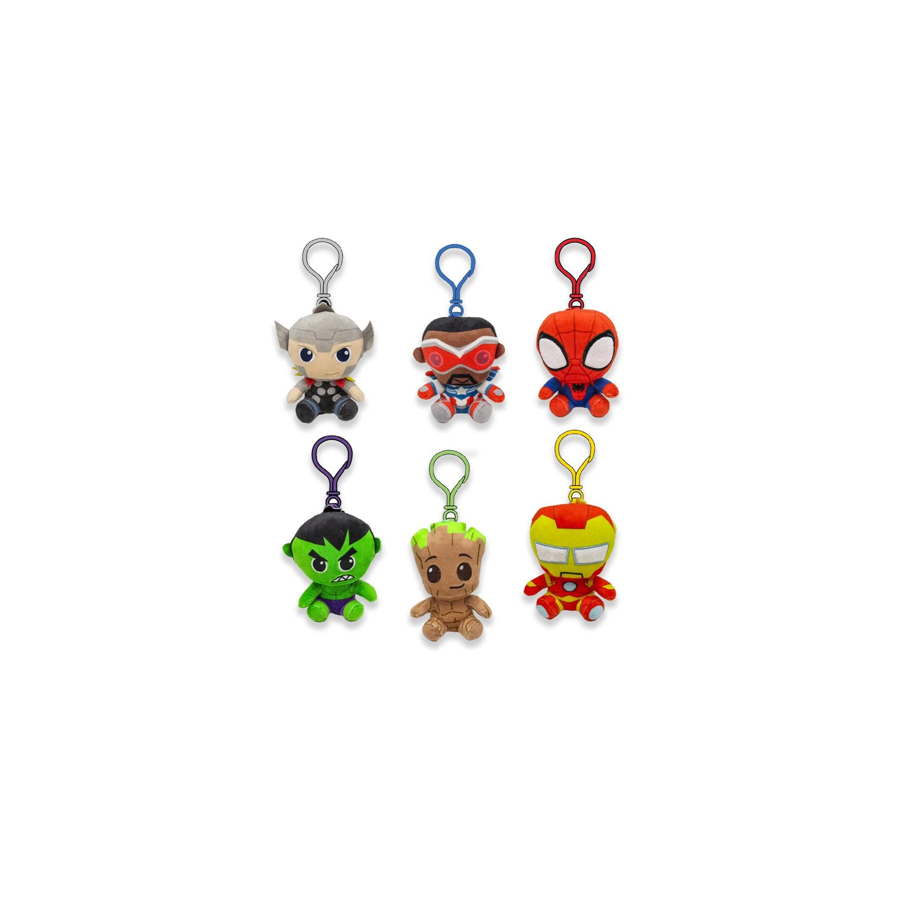 Llavero peluche Marvel surtido