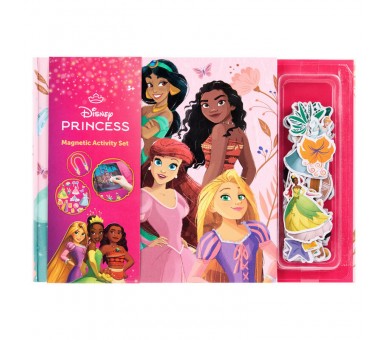 Libro magnetico + sticker Princesas Disney