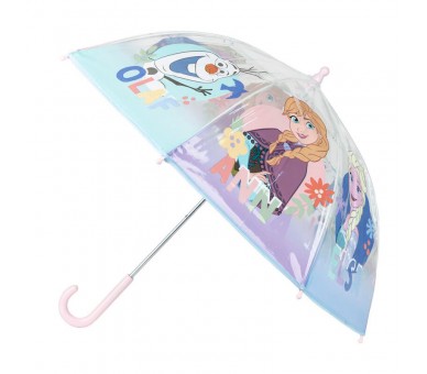 Paraguas manual burbuja Frozen Disney