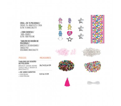 Set creacion pulseras Osos Amorosos