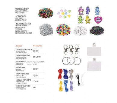 Set creacion llaveros Osos Amorosos