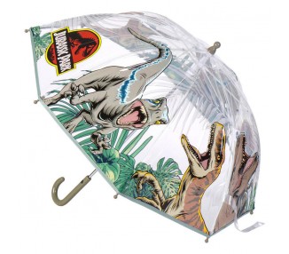 Paraguas manual burbuja Jurassic Park 45cm