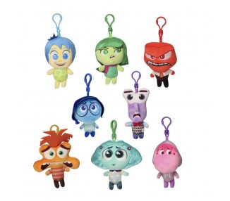 Llavero peluche Del Reves Disney Pixar surtido