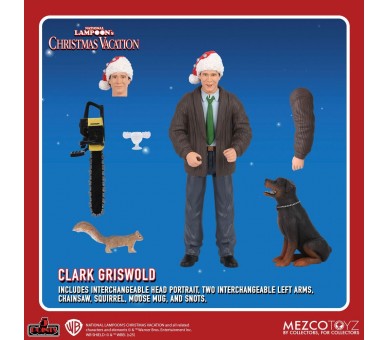 Figura Clark Griswold ¡Socorro! Ya es Navidad 10cm