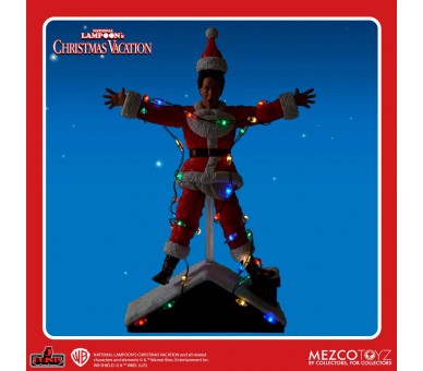 Figura Clark Griswold Light Shock ¡Socorro! Ya es Navidad 10cm