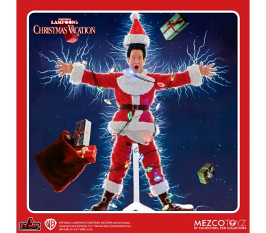Figura Clark Griswold Light Shock ¡Socorro! Ya es Navidad 10cm