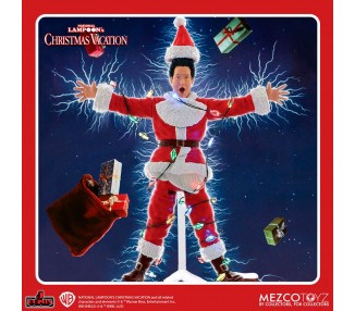 Figura Clark Griswold Light Shock ¡Socorro! Ya es Navidad 10cm