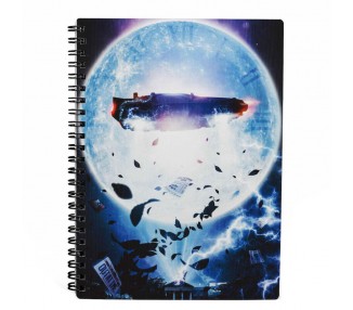 Cuaderno 3D BTTF Delorean Regreso al Futuro
