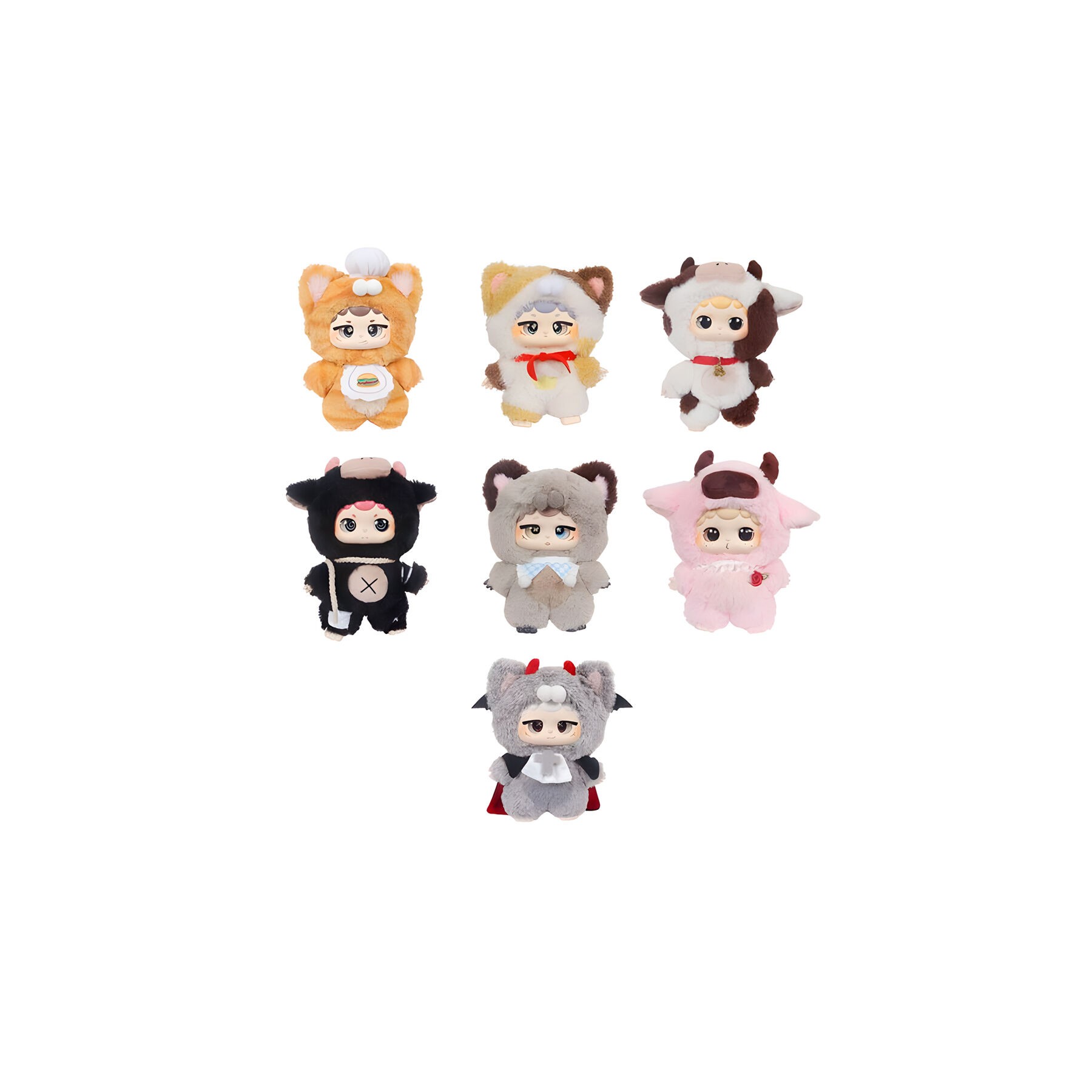 Muñeco llavero sorpresa Blind Box Niinoo 17cm surtido