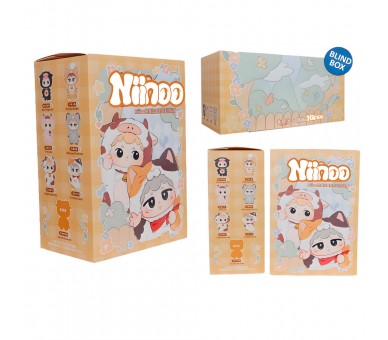 Muñeco llavero sorpresa Blind Box Niinoo 17cm surtido