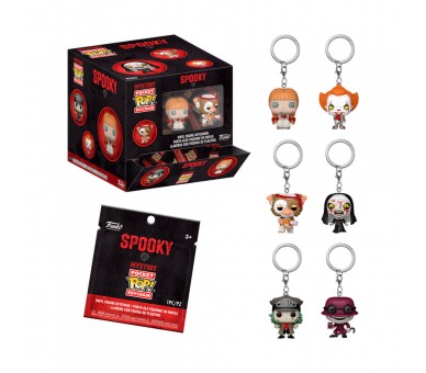 Llavero Pocket POP Mystery Horror surtido