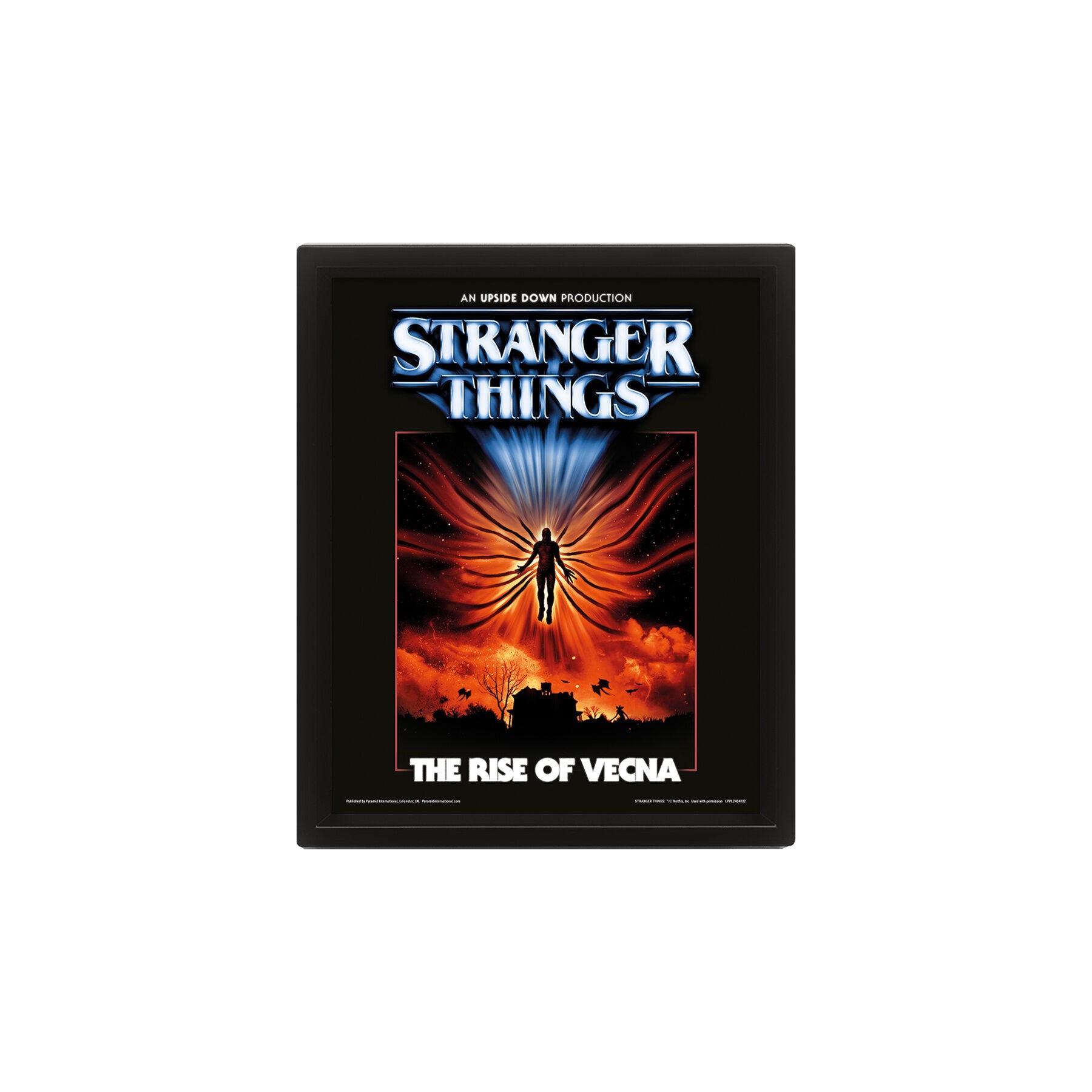 Poster 3D lenticular The Rise of Vecna Stranger Things 5