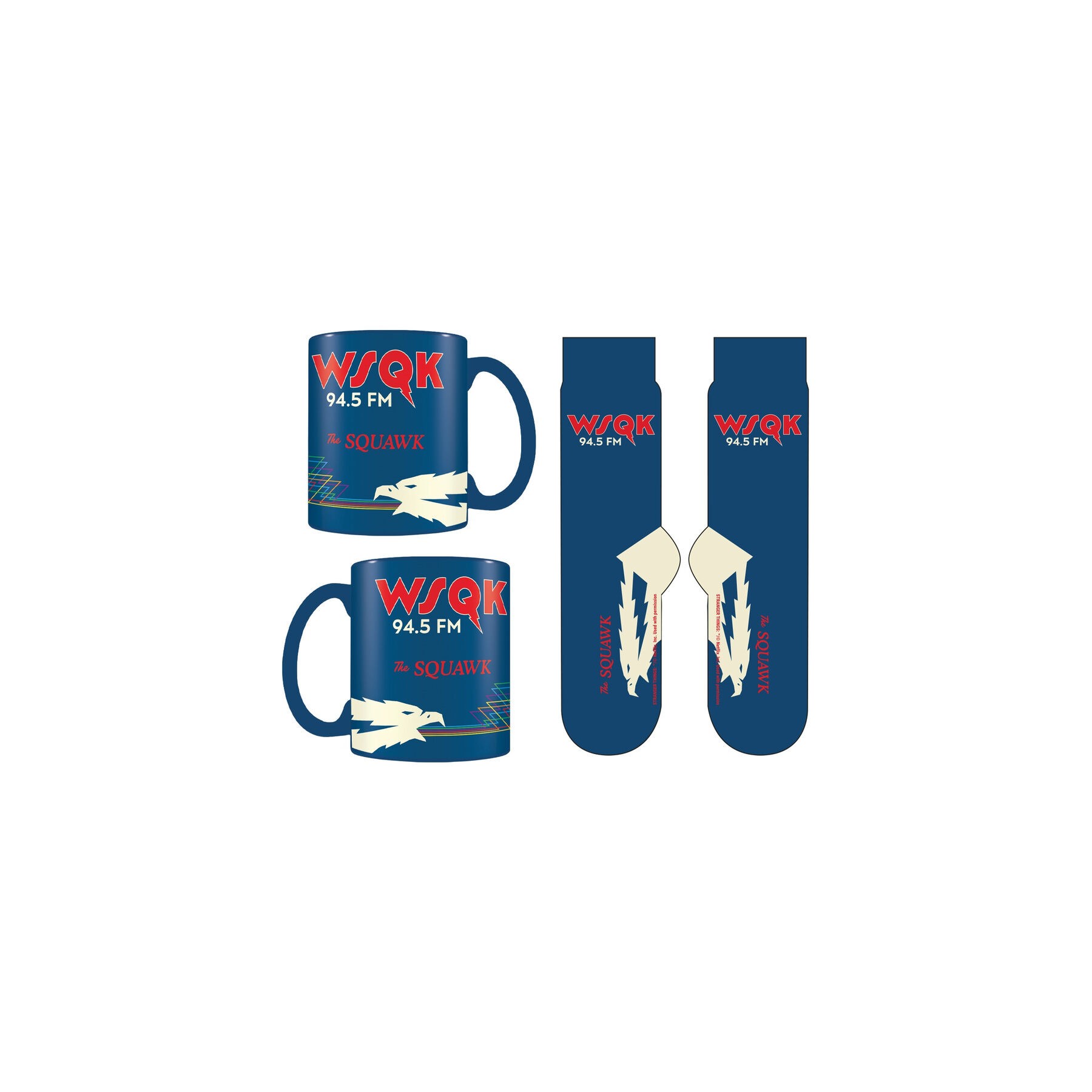 Set Taza y Calcetines WSQK Stranger Things 5
