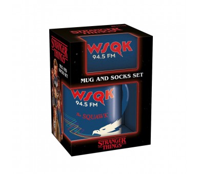 Set Taza y Calcetines WSQK Stranger Things 5