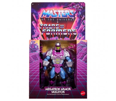Figura Armor Skeletor Megatron Transformers Masters of the Universe 14cm