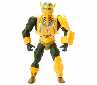 Figura Man-At-Arms Bumblebee Transformers Masters of the Universe 14cm