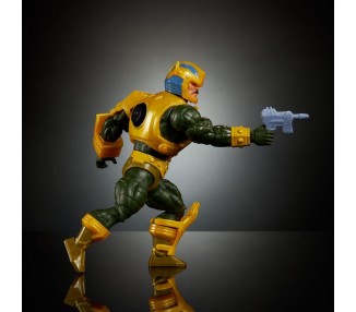 Figura Man-At-Arms Bumblebee Transformers Masters of the Universe 14cm