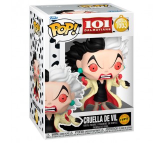 Figura POP Disney 101 Dalmatas Cruella de Vil Chase
