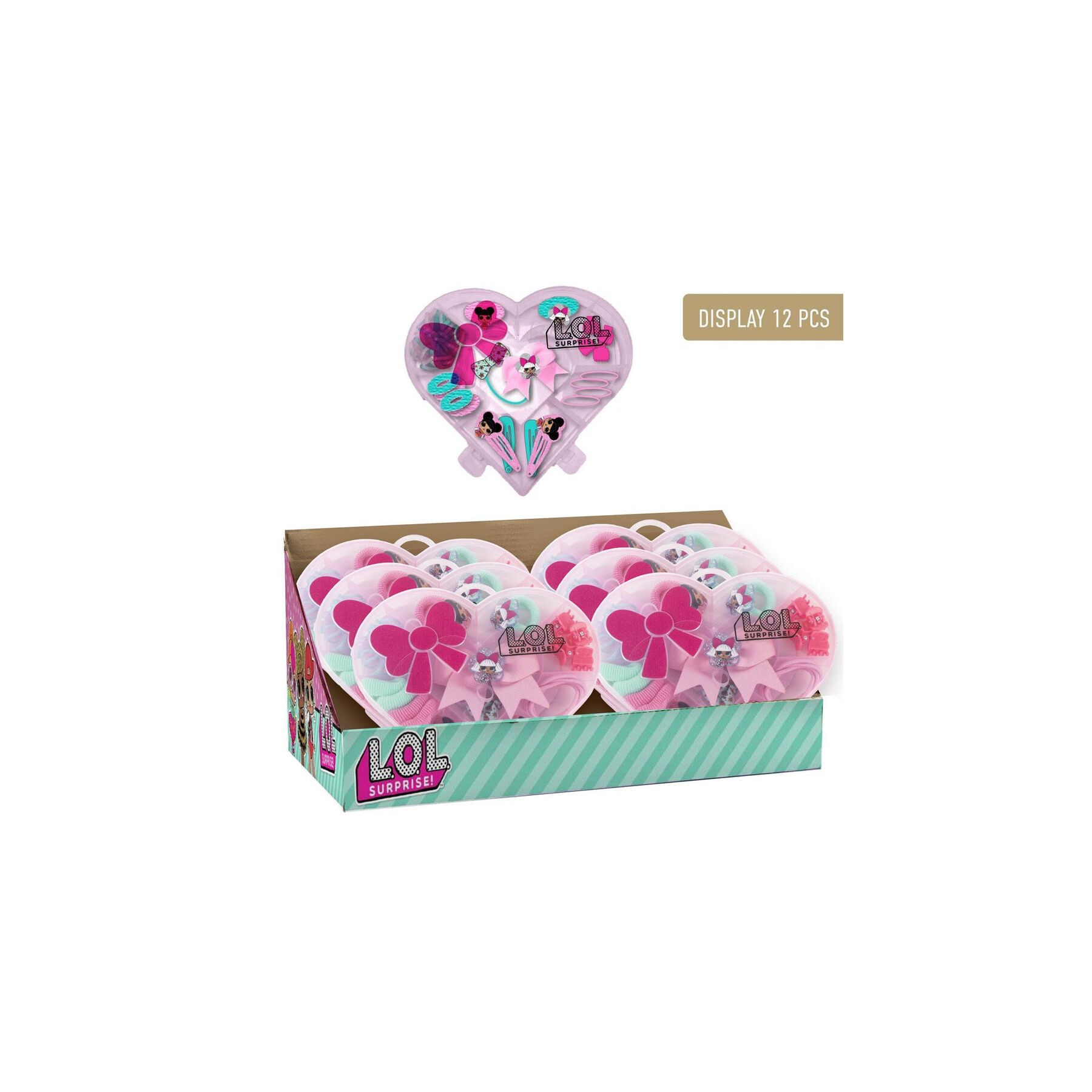 Set belleza L.O.L. Surprise 20pzs surtido
