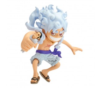 Figura Monkey D. Luffy vs Borsalino Mega World Collectable One Piece 13cm