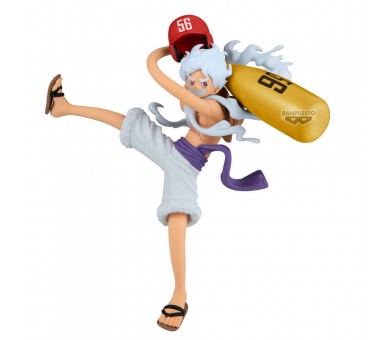 Figura Monkey D. Luffy Gear 5 Battle Record One Piece 17cm