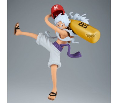 Figura Monkey D. Luffy Gear 5 Battle Record One Piece 17cm