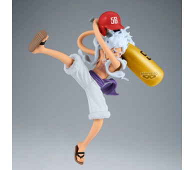 Figura Monkey D. Luffy Gear 5 Battle Record One Piece 17cm
