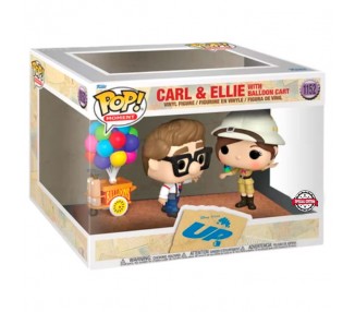 Figura POP Disney Pixar Up Carl & Ellie with Balloon Cart Exclusive