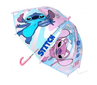 Paraguas manual burbuja Stitch Disney 45cm