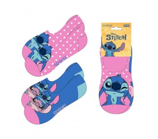 Set 2 pares calcetines Stitch Disney adulto