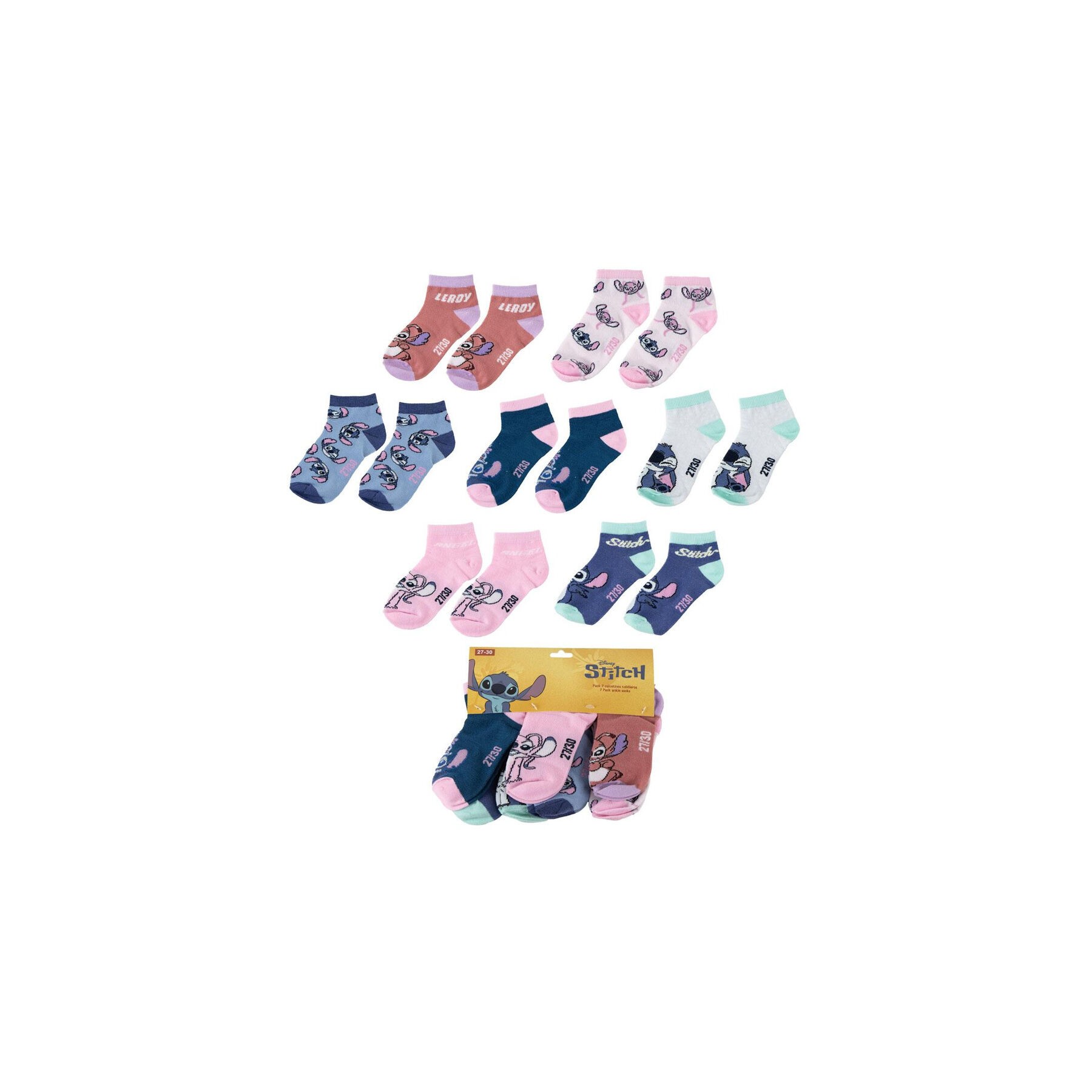 Set calcetines Stitch y Angel Stitch Disney