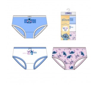 Set 3 braguitas Stitch