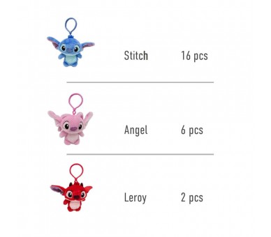 Llavero peluche Stitch Disney surtido