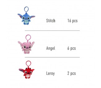 Llavero peluche Stitch Disney surtido