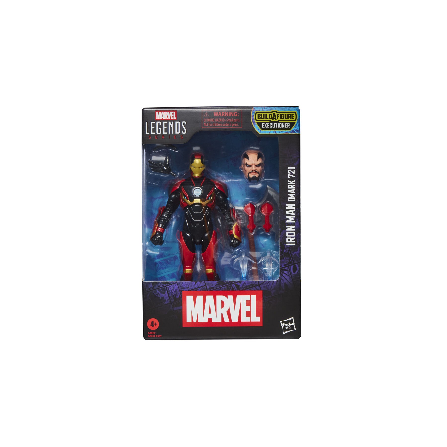 Figura Iron Man Mark 72 Marvel Legends Series 15cm
