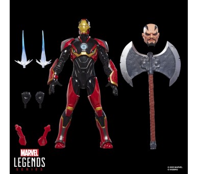 Figura Iron Man Mark 72 Marvel Legends Series 15cm